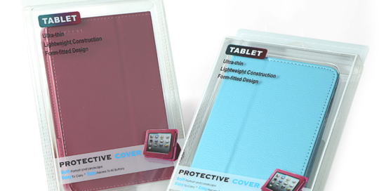 Tablet cases packaging