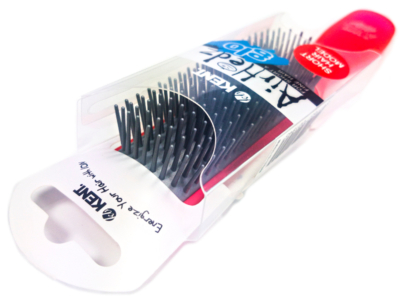 Hair Brush Clear Printed Packaging