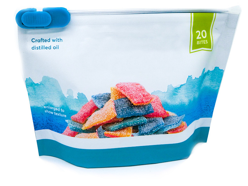 Flexible Child Proof Zip Pouch Packaging