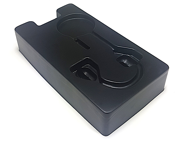 Black Thermoformed Tray