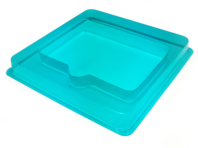 Blue Thermoformed Tray